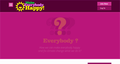Desktop Screenshot of makeeverybodyhappy.org